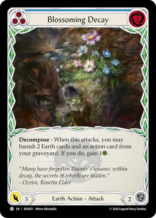 Blossoming Decay (Blue) [Rosetta]