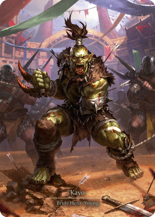 Kayo (Marvel) [Heavy Hitters] Cold Foil