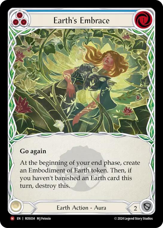 Earth's Embrace [Rosetta] Rainbow Foil