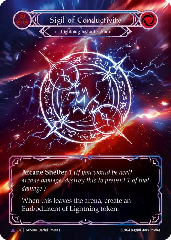 Sigil of Conductivity (Marvel) [Rosetta] Cold Foil