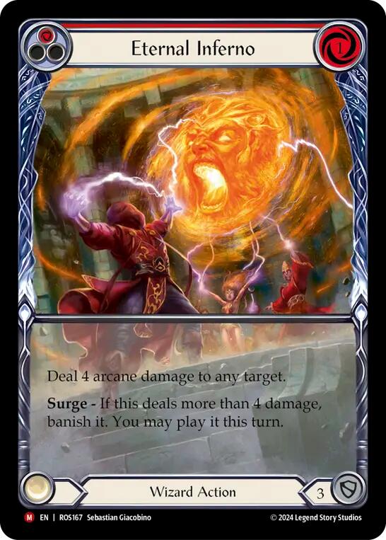 Eternal Inferno (Extended Art) [Rosetta] Rainbow Foil