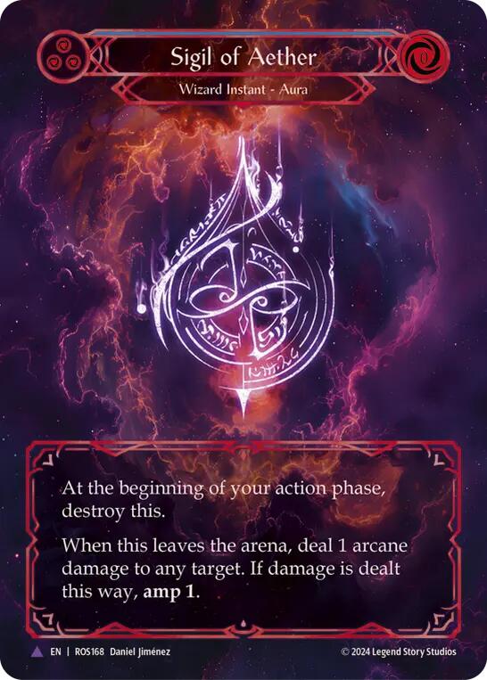 Sigil of Aether (Marvel) [Rosetta] Cold Foil