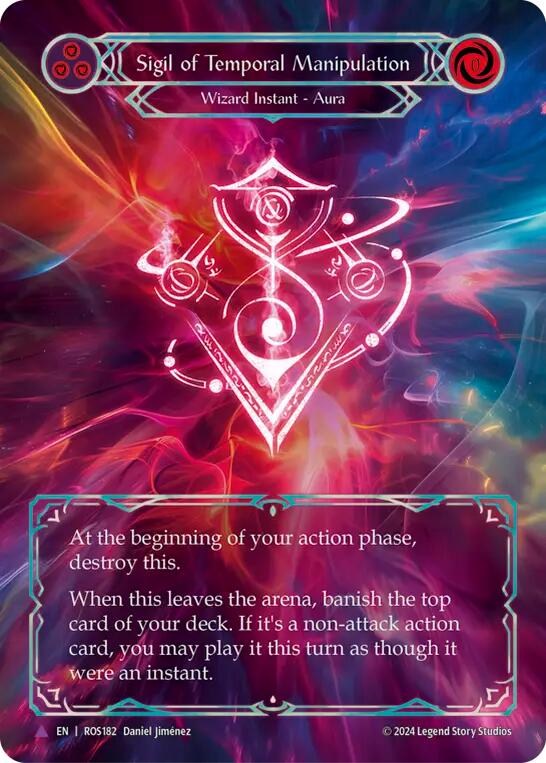 Sigil of Temporal Manipulation (Marvel) [Rosetta] Cold Foil