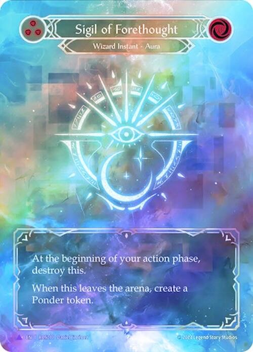 Sigil of Forethought (Marvel) [Rosetta] Cold Foil