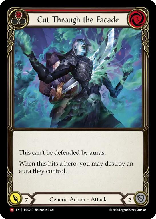 Cut Through the Facade [Rosetta]