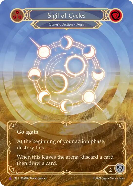 Sigil of Cycles (Marvel) [Rosetta] Cold Foil