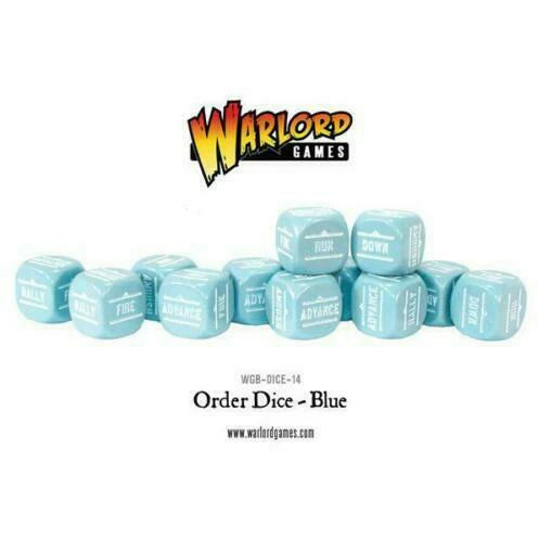 Bolt Action: Orders Dice Pack - Blue