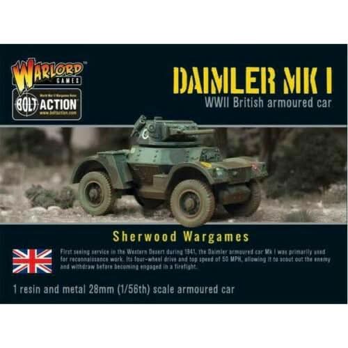 Bolt Action : Daimler Armoured Car Mk 1 (Précommande)