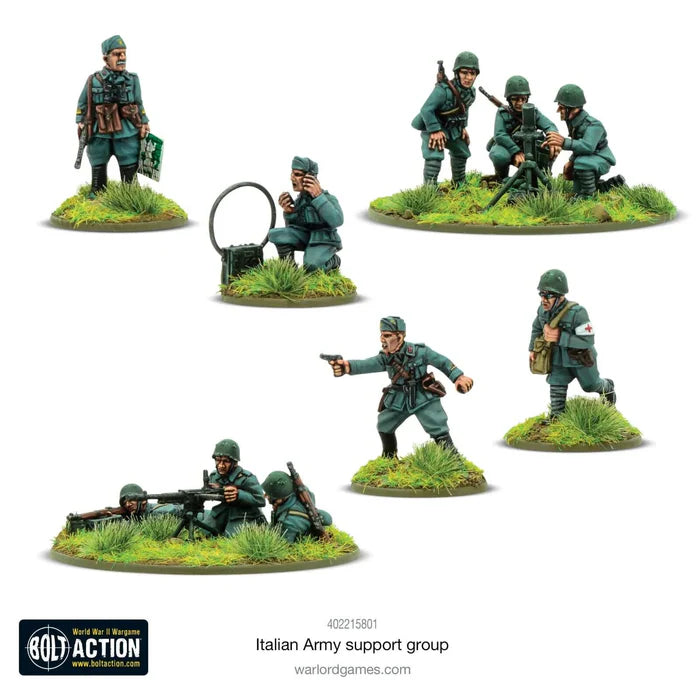 Bolt Action:Groupe De Soutien De L'armée Italienne