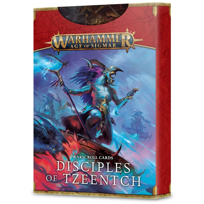 Warhammer : Age of Sigmar - Warscrolls Cards: Disciples of Tzeentch