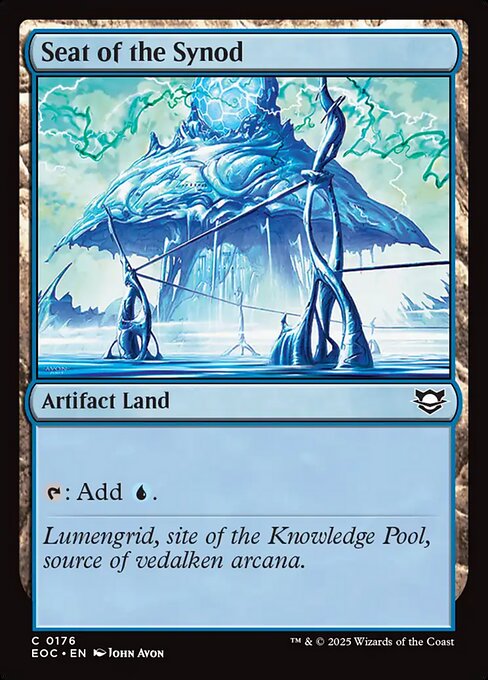 Seat of the Synod (176) [Edge of Eternities Commander]