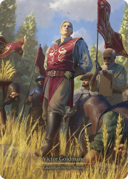 Victor Goldmane (Marvel) [Heavy Hitters] Cold Foil