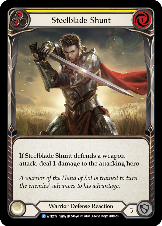 Steelblade Shunt (Yellow) [Welcome to Rathe Unlimited] Unlimited Normal