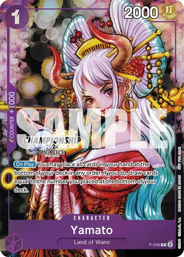 Yamato (CS 2024 Event Pack Finalist) (P-046) [One Piece Promotion Cards]