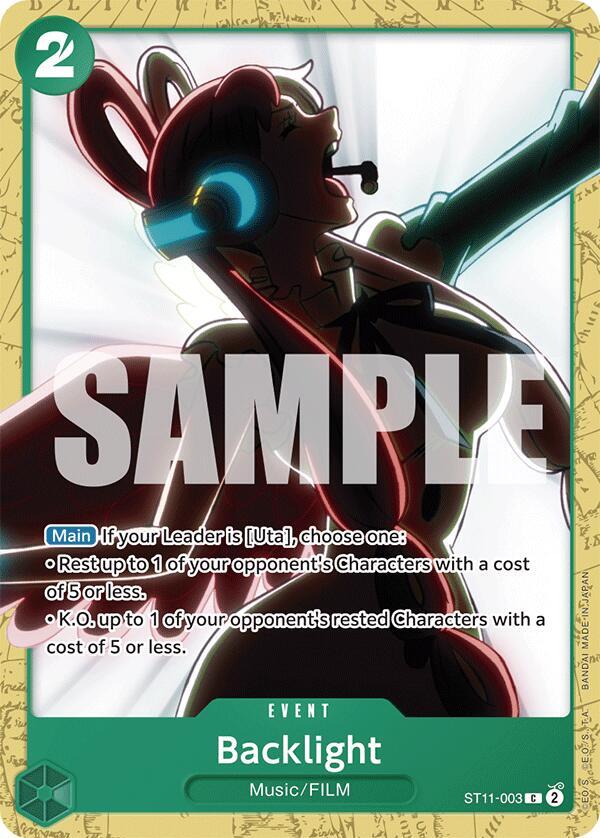 Backlight (ST11-003) [Starter Deck 16: GREEN Uta]