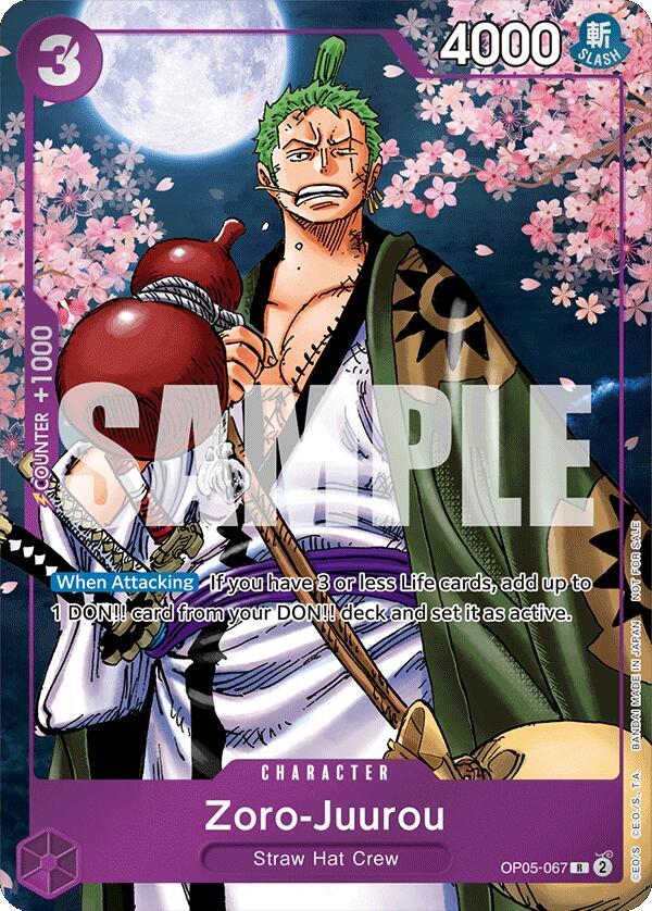 Zoro-Juurou (Event Pack Vol. 5) (OP05-067) [One Piece Promotion Cards]
