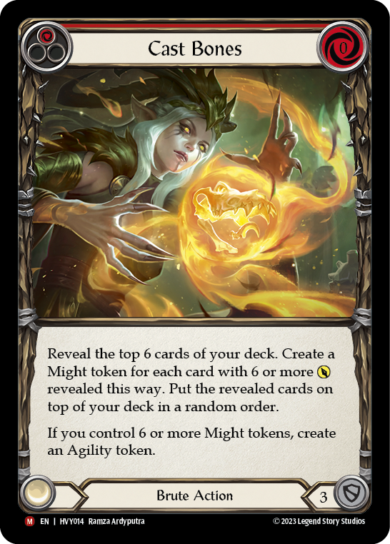 Cast Bones [Heavy Hitters] Rainbow Foil