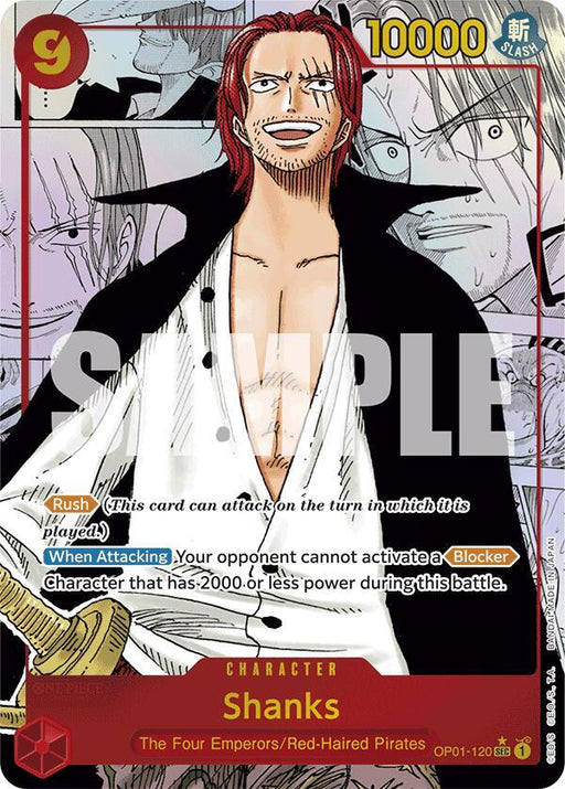 Shanks (Manga) (OP01-120) [Premium Booster -The Best-]