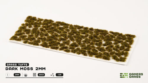 AK Interactive: Realistic Dark Green Moss 2mm