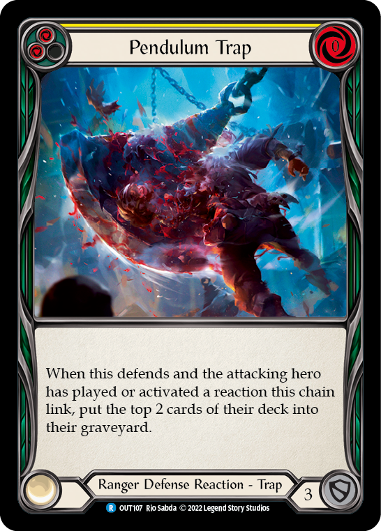 Pendulum Trap (Yellow) [Outsiders]
