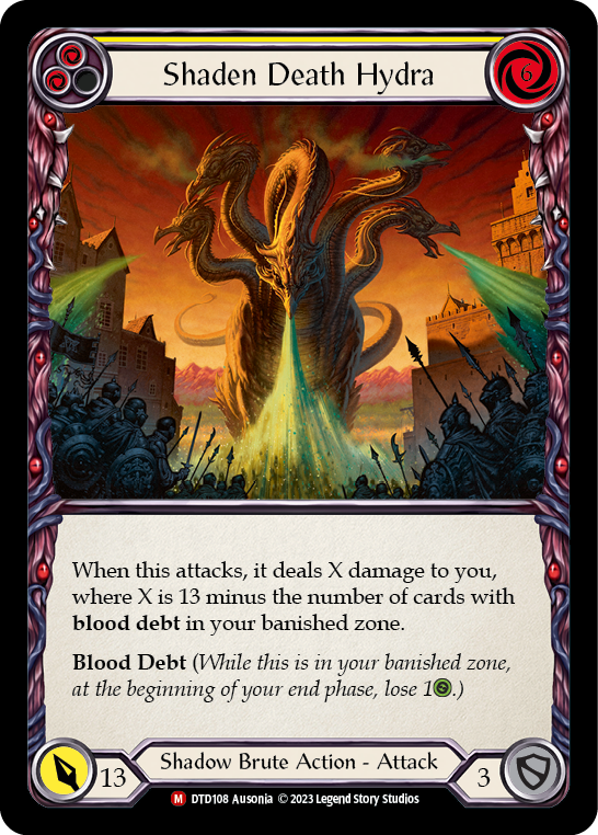 Shaden Death Hydra [Dusk Till Dawn] Rainbow Foil
