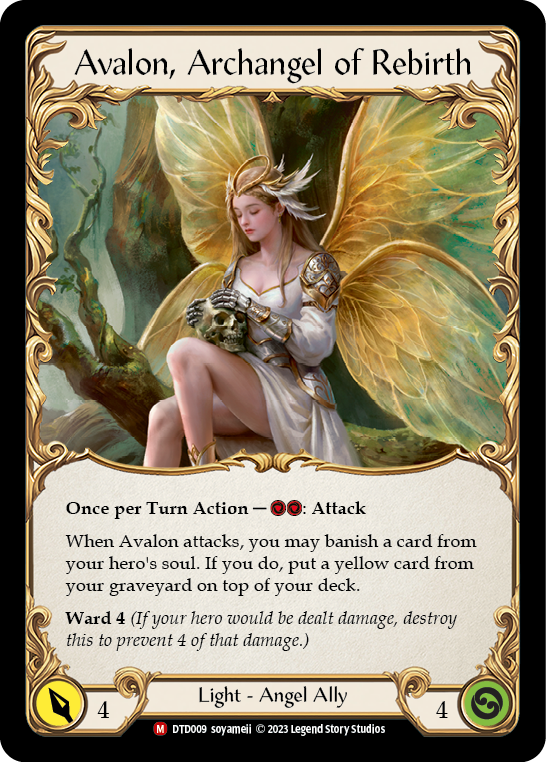 Figment of Rebirth // Avalon, Archangel of Rebirth [Dusk Till Dawn]