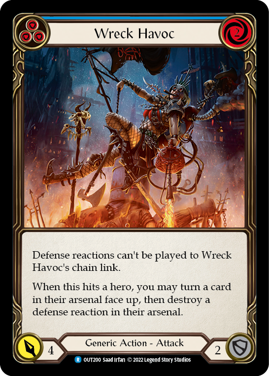 Wreck Havoc (Blue) [Outsiders]
