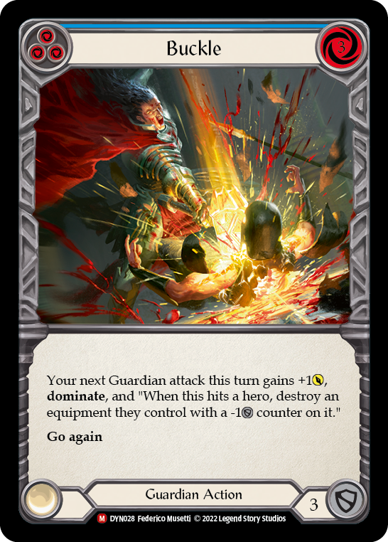 Buckle [Dynasty] Rainbow Foil