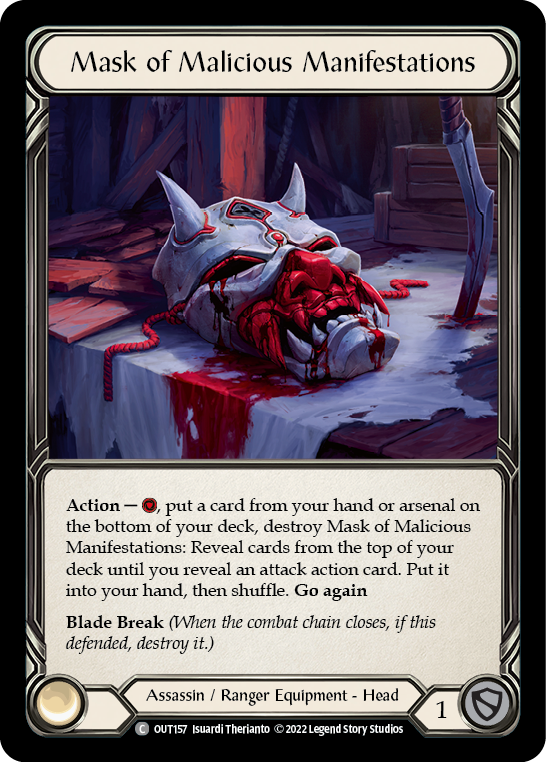 Mask of Malicious Manifestations [Outsiders]