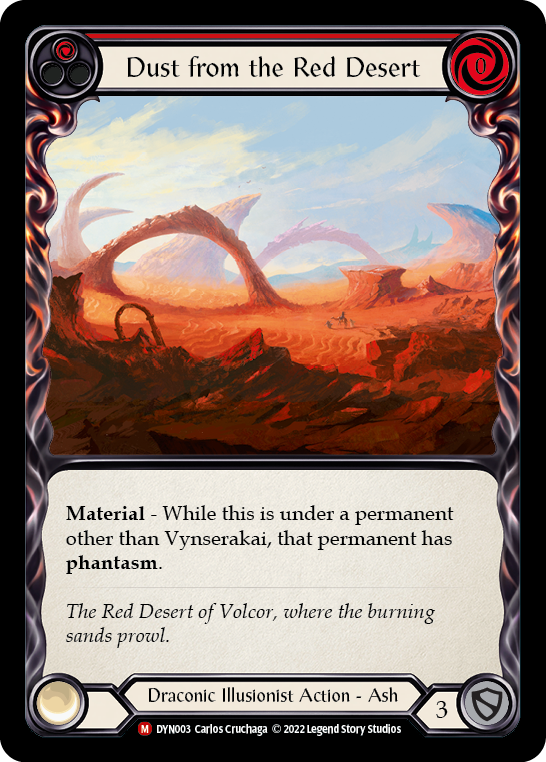 Dust from the Red Desert [Dynasty] Rainbow Foil