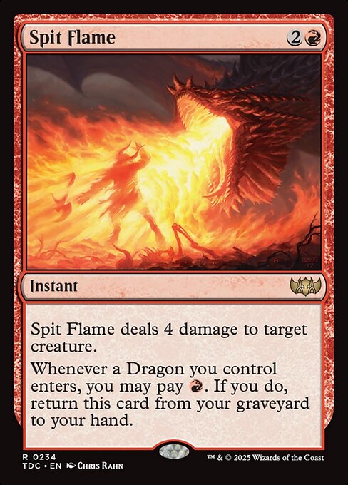 Spit Flame (234) [Tarkir: Dragonstorm Commander]
