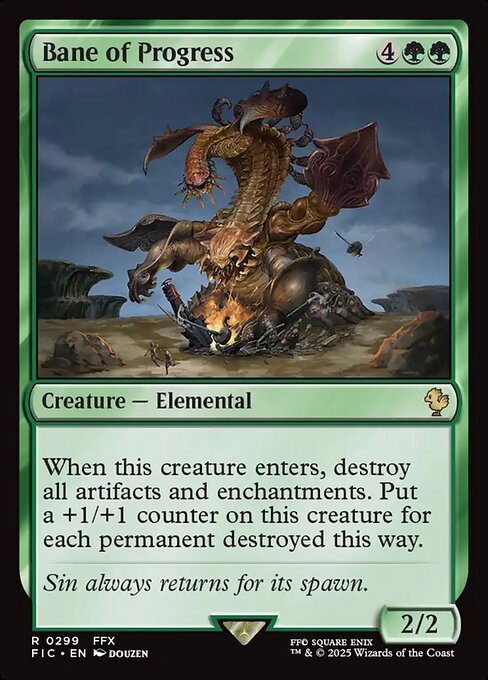 Bane of Progress (299) [Final Fantasy Commander]