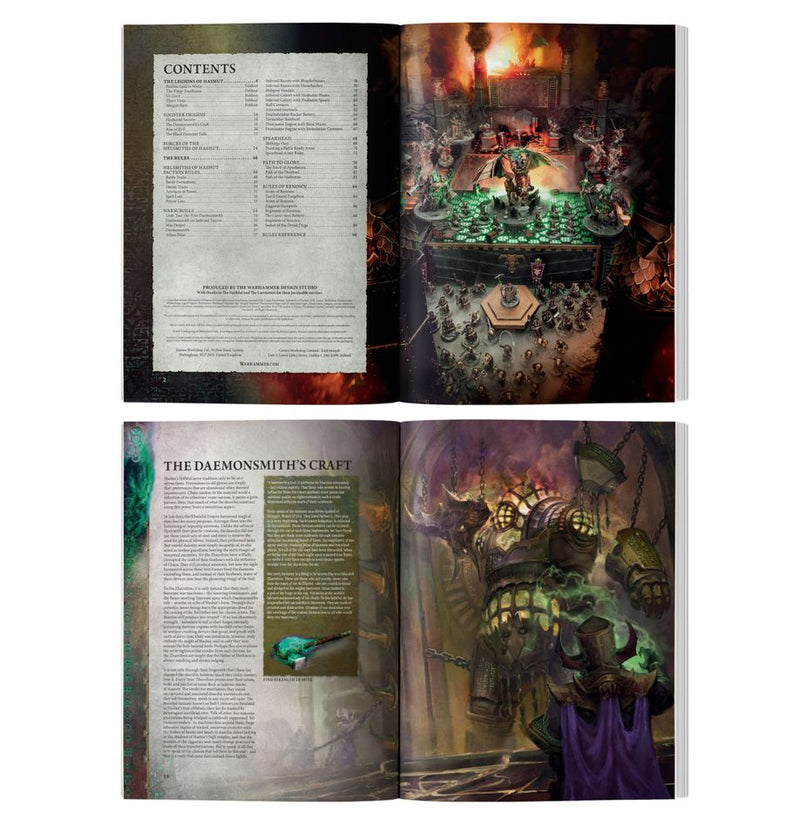 Warhammer Age of Sigmar: Chaos Battletome: Helsmiths of Hashut