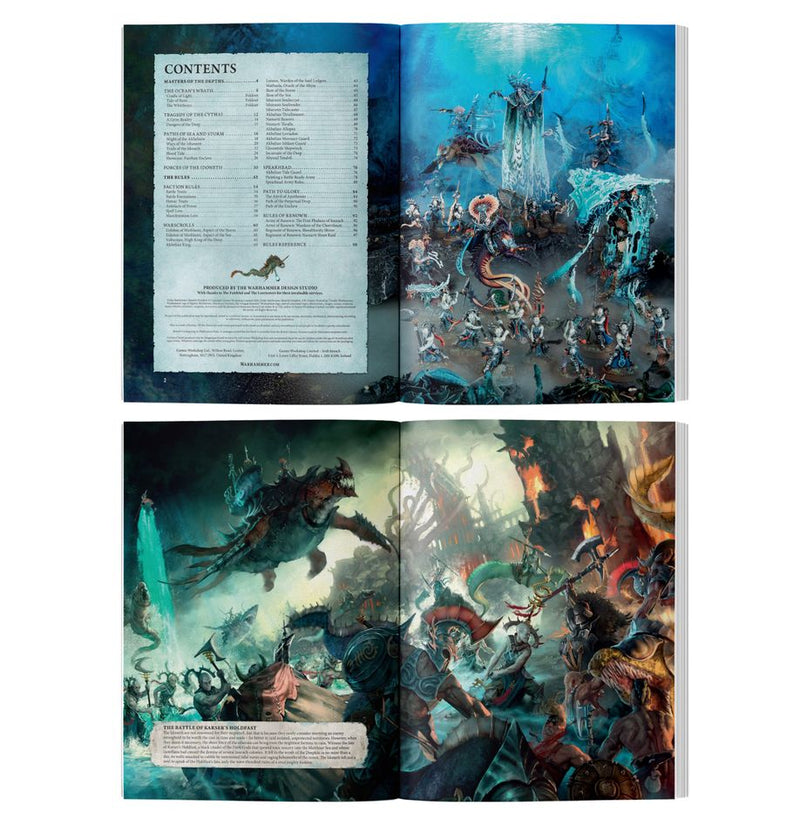 Warhammer : Age of Sigmar - Order Battletome: Idoneth Deepkin (EN)