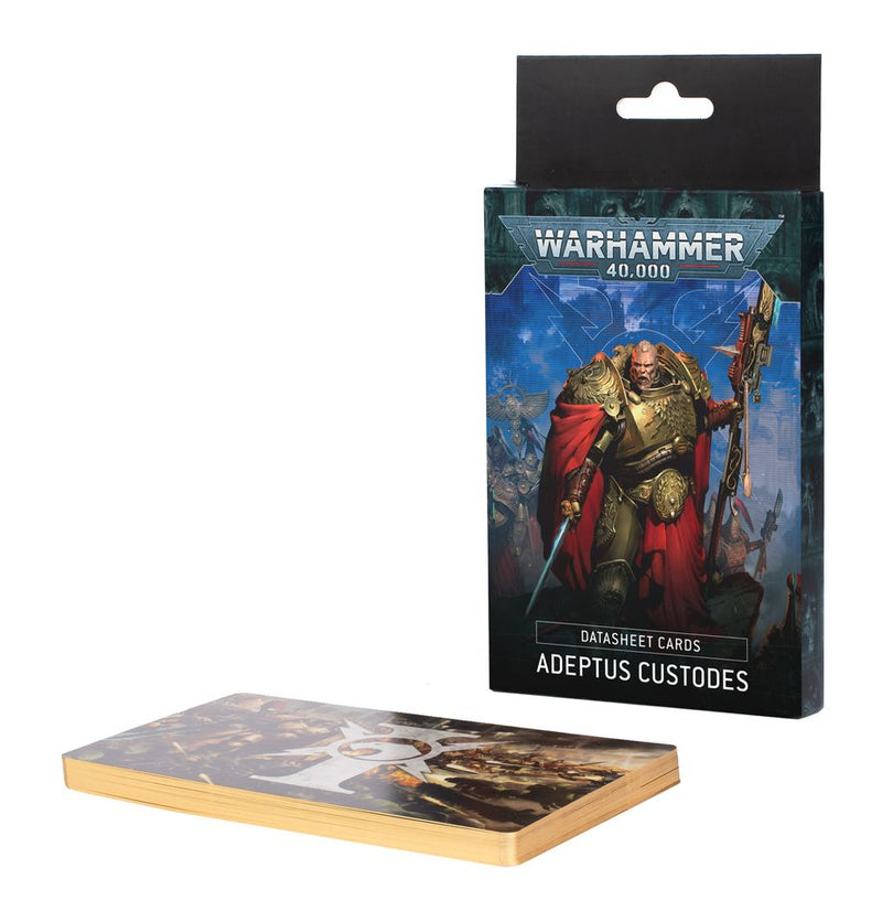 Warhammer : 40,000 - Datasheet Cards: Adeptus Custodes (EN)