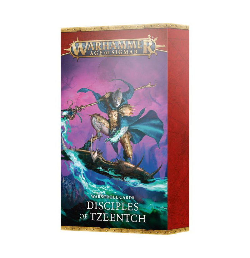 Warhammer: Age of Sigmar - Warscroll Cards: Disciples of Tzeentch