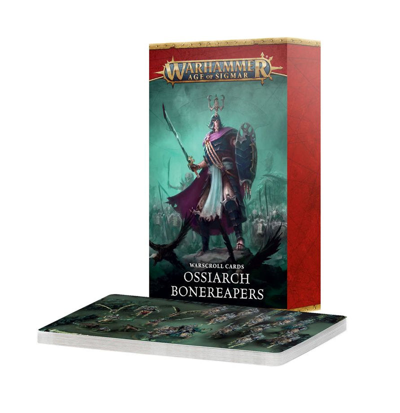 Warhammer : Age of Sigmar - Warscroll Cards: Ossiarch Bonereapers (EN)