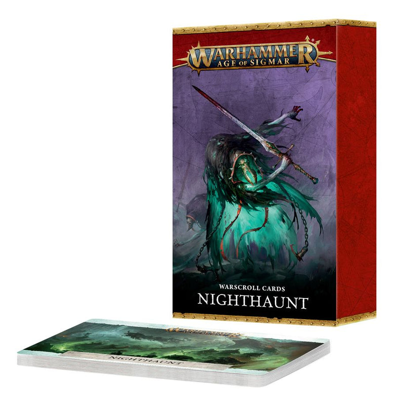Warhammer Age of Sigmar: Warscoll Cards - Nighthaunt (Anglais) 