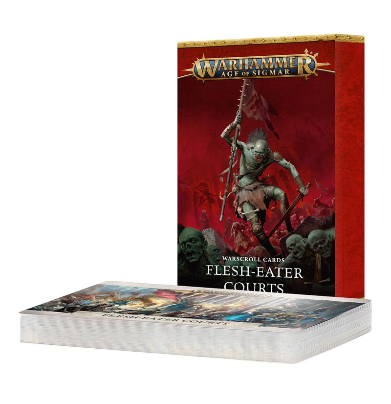 Warhammer Age of Sigmar: Warscrolls Cards - Flesh-Eater Court (Anglais) 