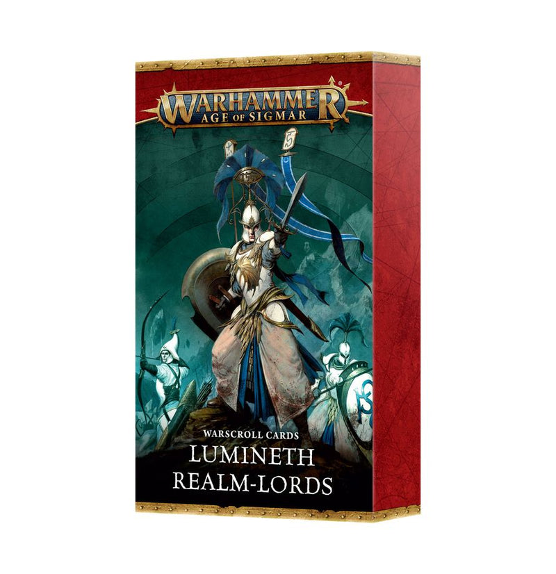 Warhammer: Age of Sigmar - Warscroll Cards: Lumineth Realm-lords (Anglais) 