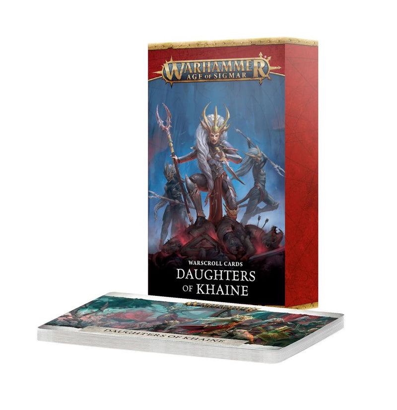 Warhammer Age of Sigmar: Warscroll Cards: Daughters of Khaine (EN)