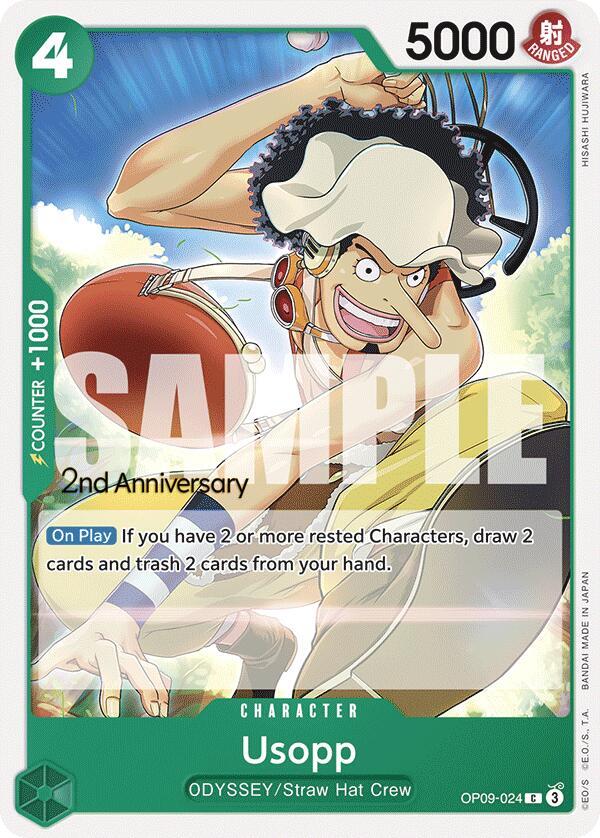 Usopp (024) (OP09-024) [Emperors in the New World: 2nd Anniversary Tournament Cards]