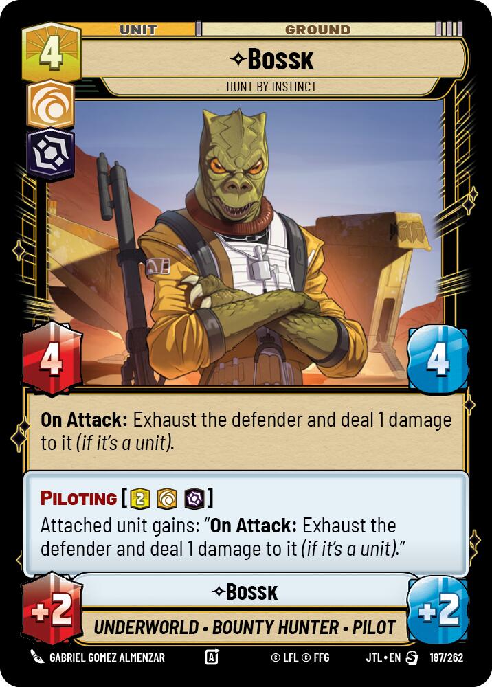 Bossk - Hunt By Instict (187/257) [Jump to Lightspeed]