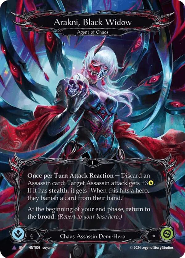Arakni, Black Widow [The Hunted] Cold Foil