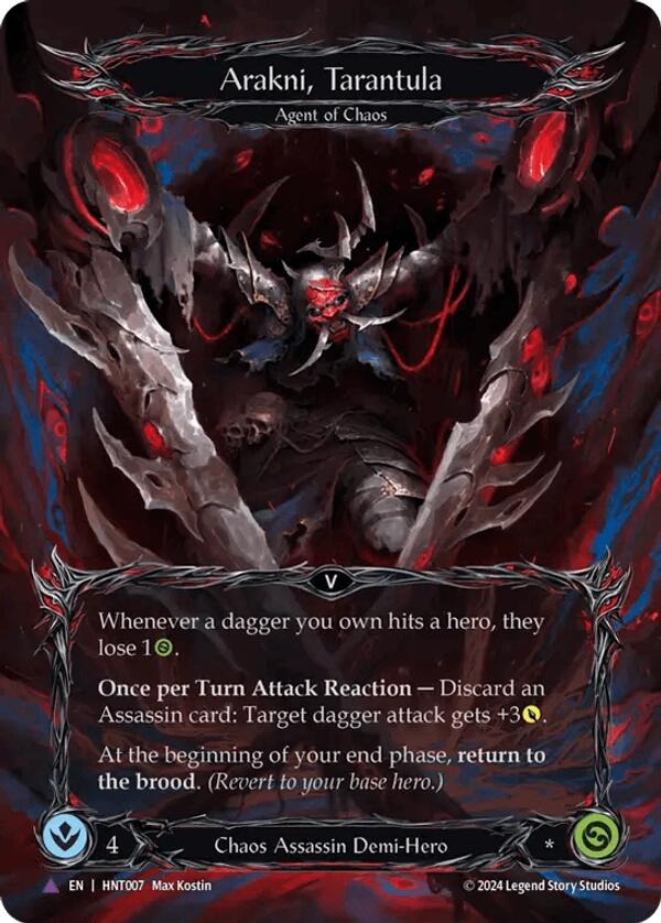 Arakni, Tarantula [The Hunted] Cold Foil