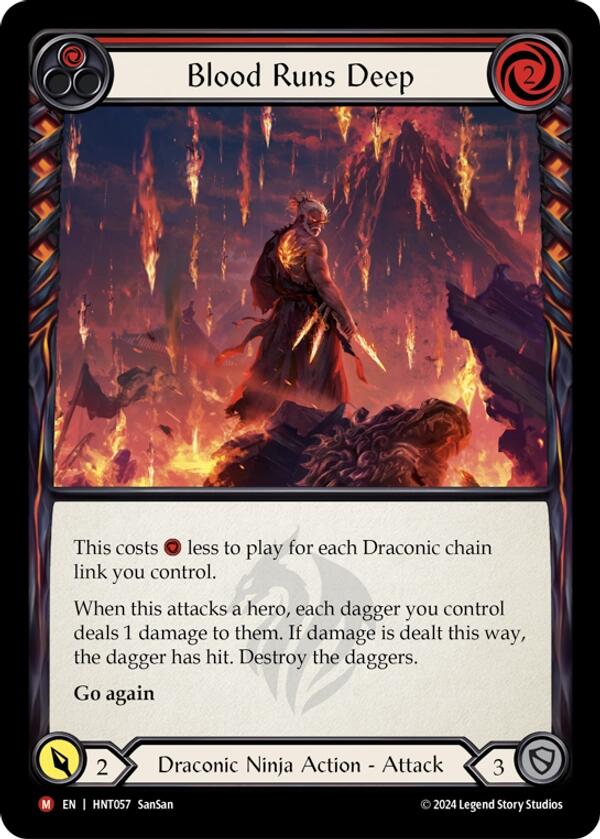 Blood Runs Deep [The Hunted] Rainbow Foil