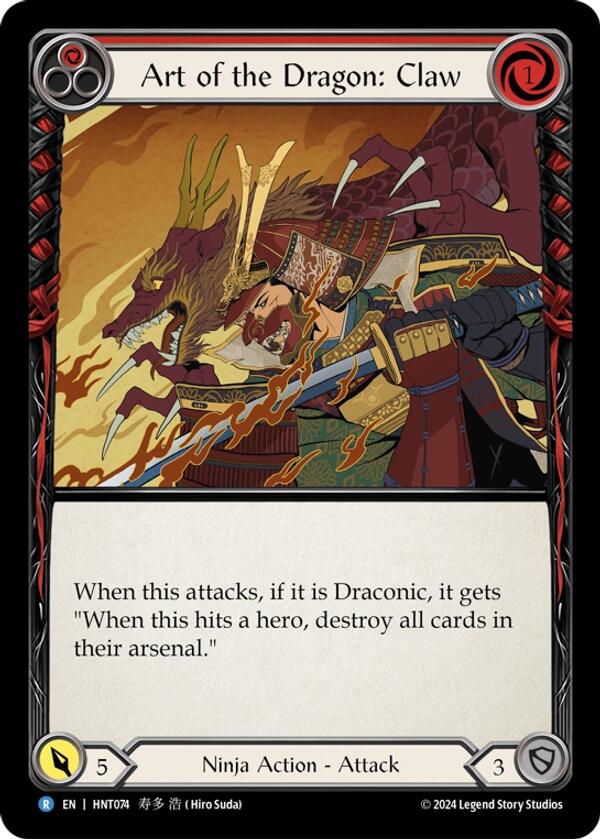 Art of the Dragon: Claw [The Hunted]