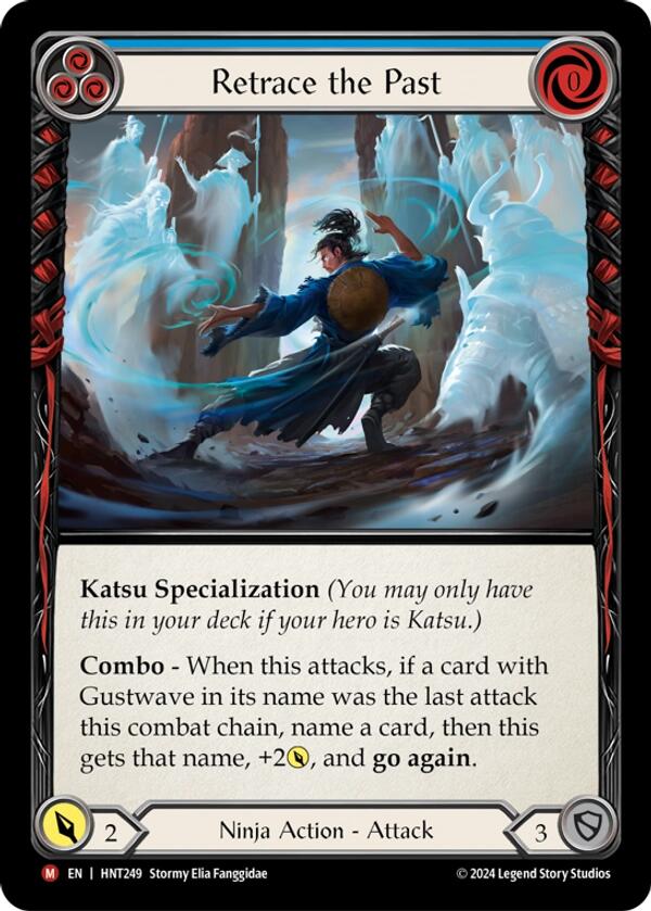 Retrace the Past [The Hunted] Rainbow Foil