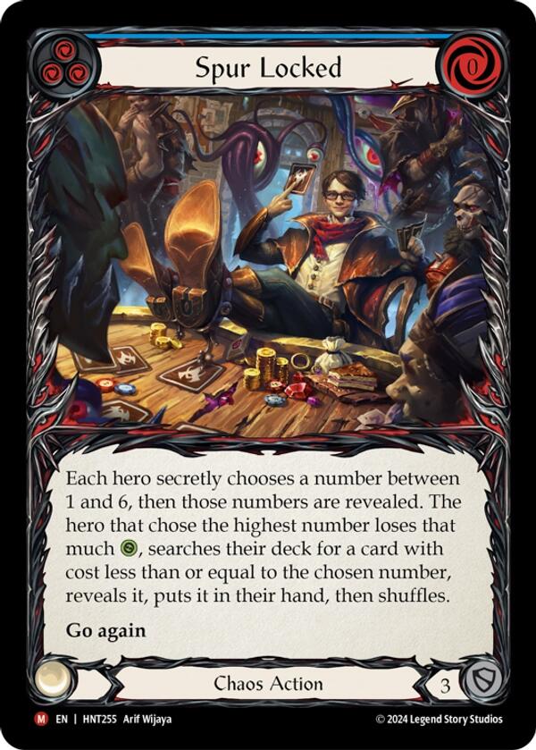 Spur Locked [The Hunted] Rainbow Foil