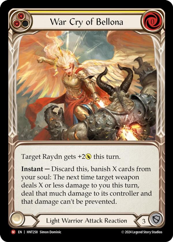 War Cry of Bellona [The Hunted]